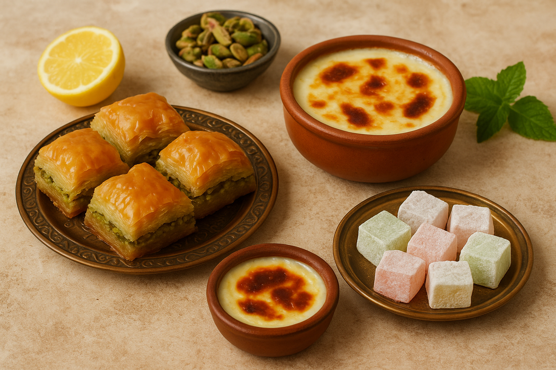 トルコのデザート文化｜バクラヴァ・スュトラッチ・ロクムに見る甘美な伝統